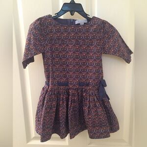 Lucy Sykes New York Girls Floral Waist Tie Dress Size 2T